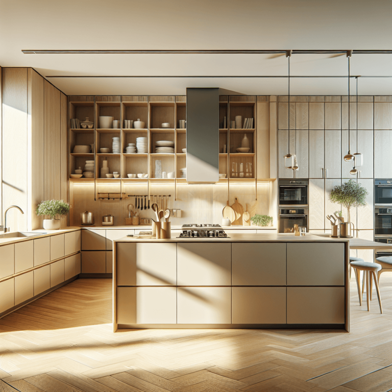 beige Amerikanische Küche-Berlin-1