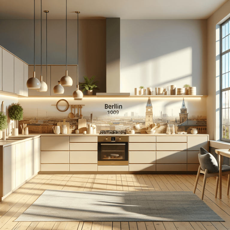 beige Anrichte Küche-Berlin-1