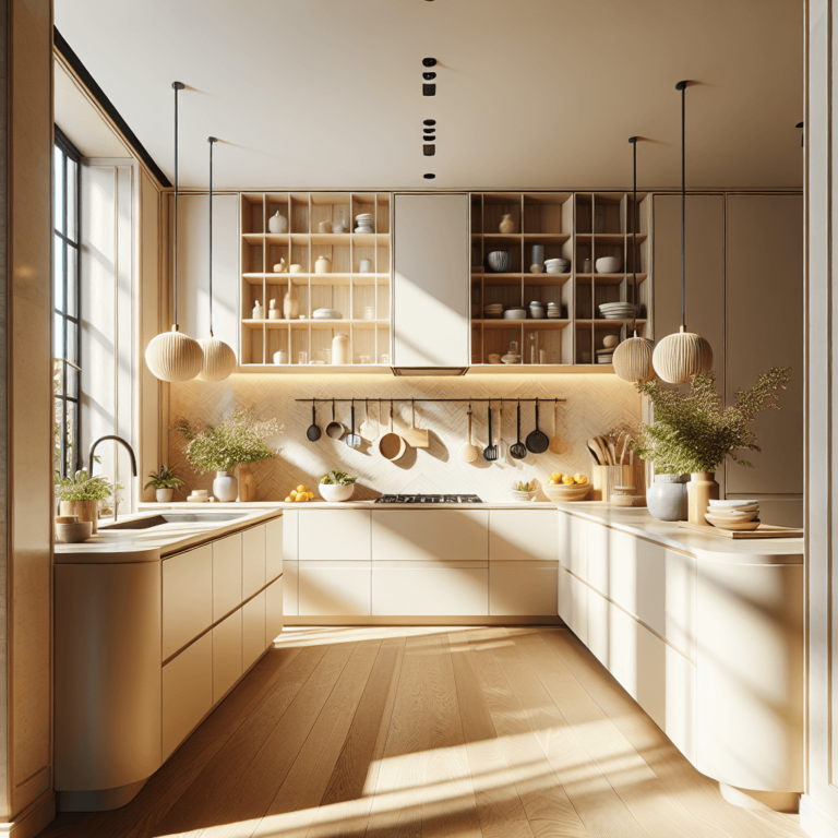 cremefarbene Küche im asiatischen Stil-Berlin-1