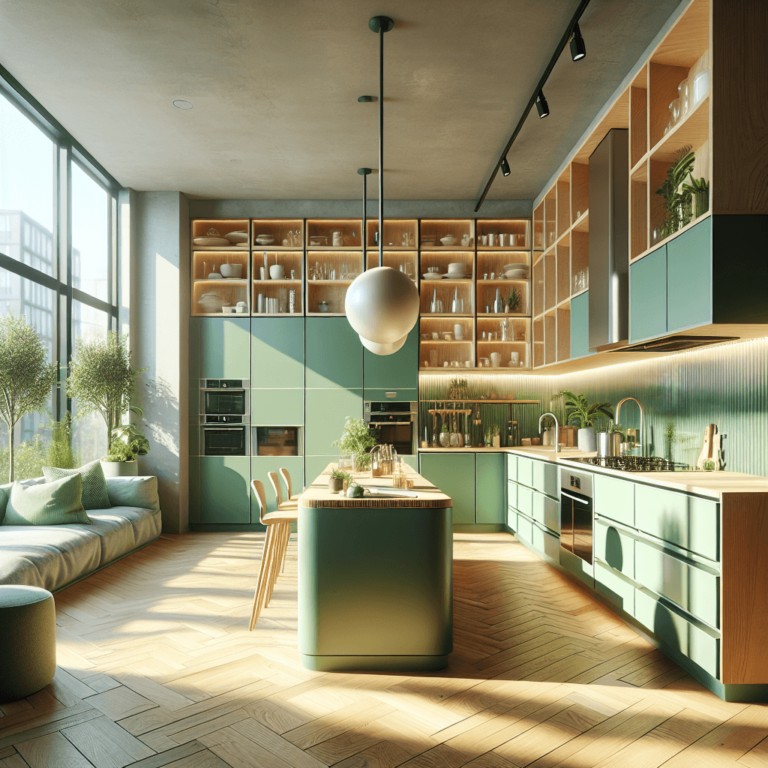 grüne Wohnküche-Berlin-1
