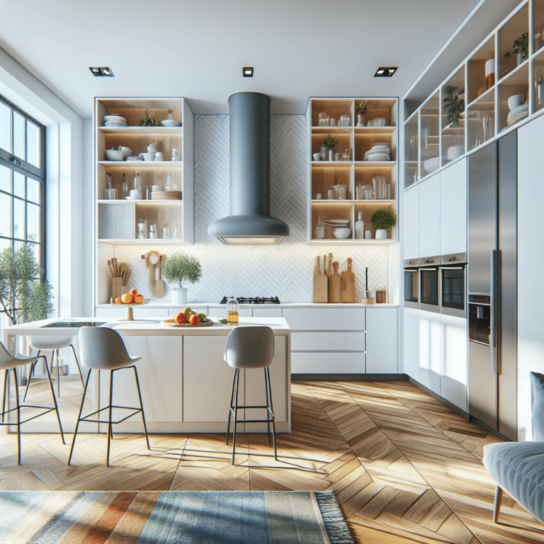 weiße Amerikanische Küche-Berlin-1