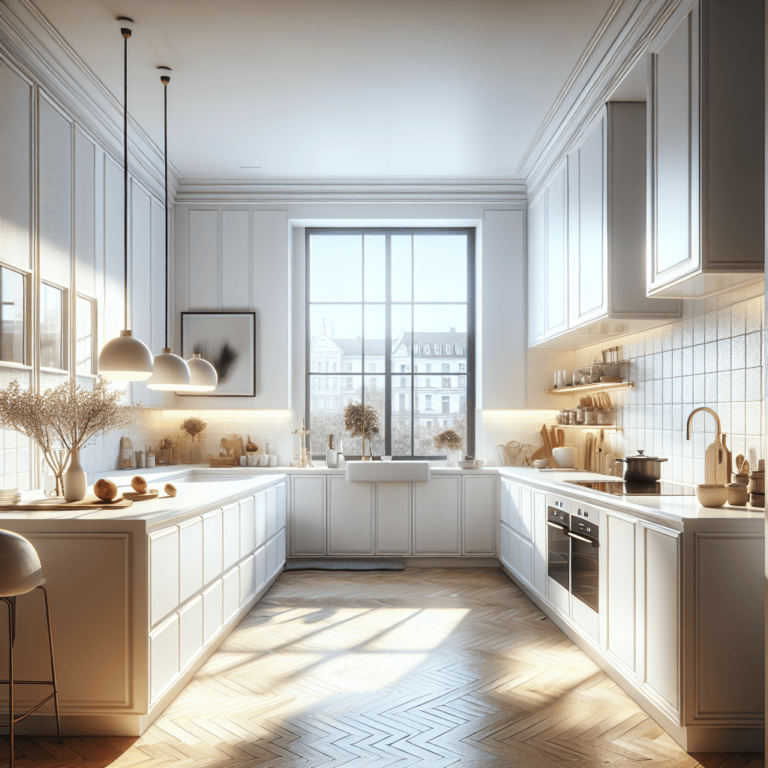 weiße Anrichte Küche-Berlin-1