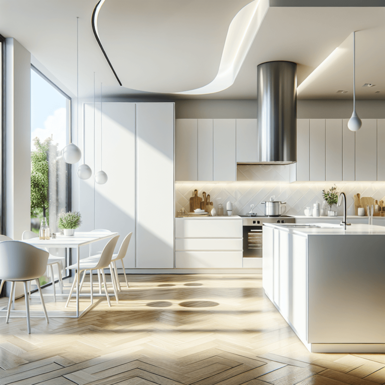 weiße Barrierefreie Küche-Berlin-1