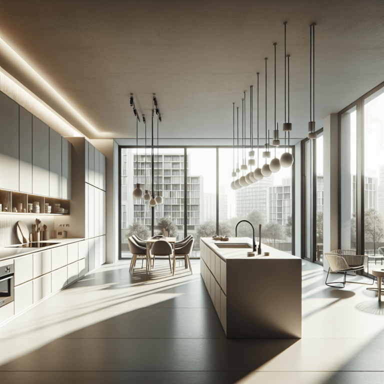 weiße mehrzeilige Küche-Berlin-1